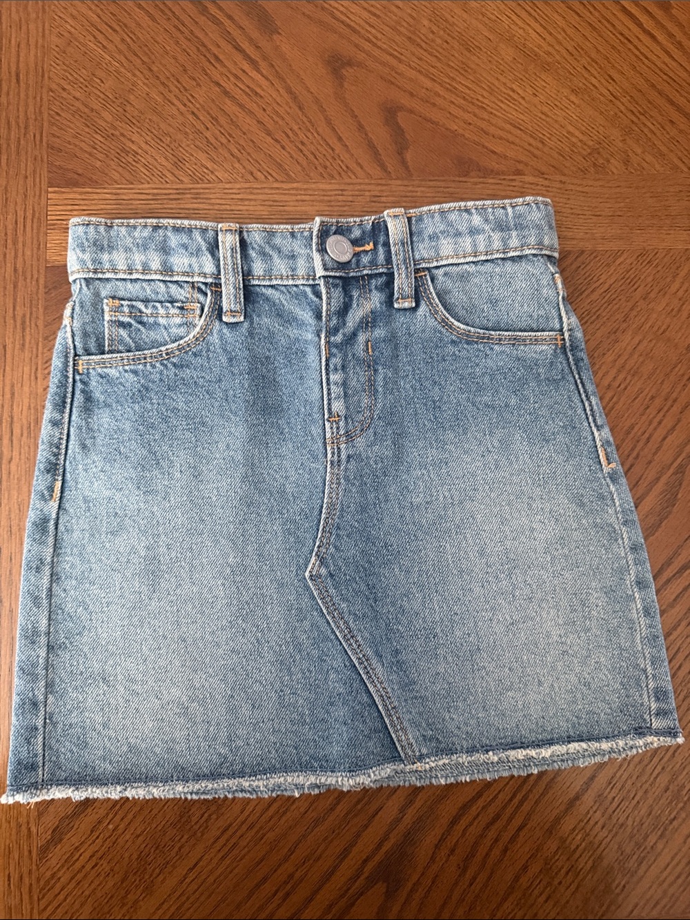 Old Navy Light Blue Denim Mini Skirt
